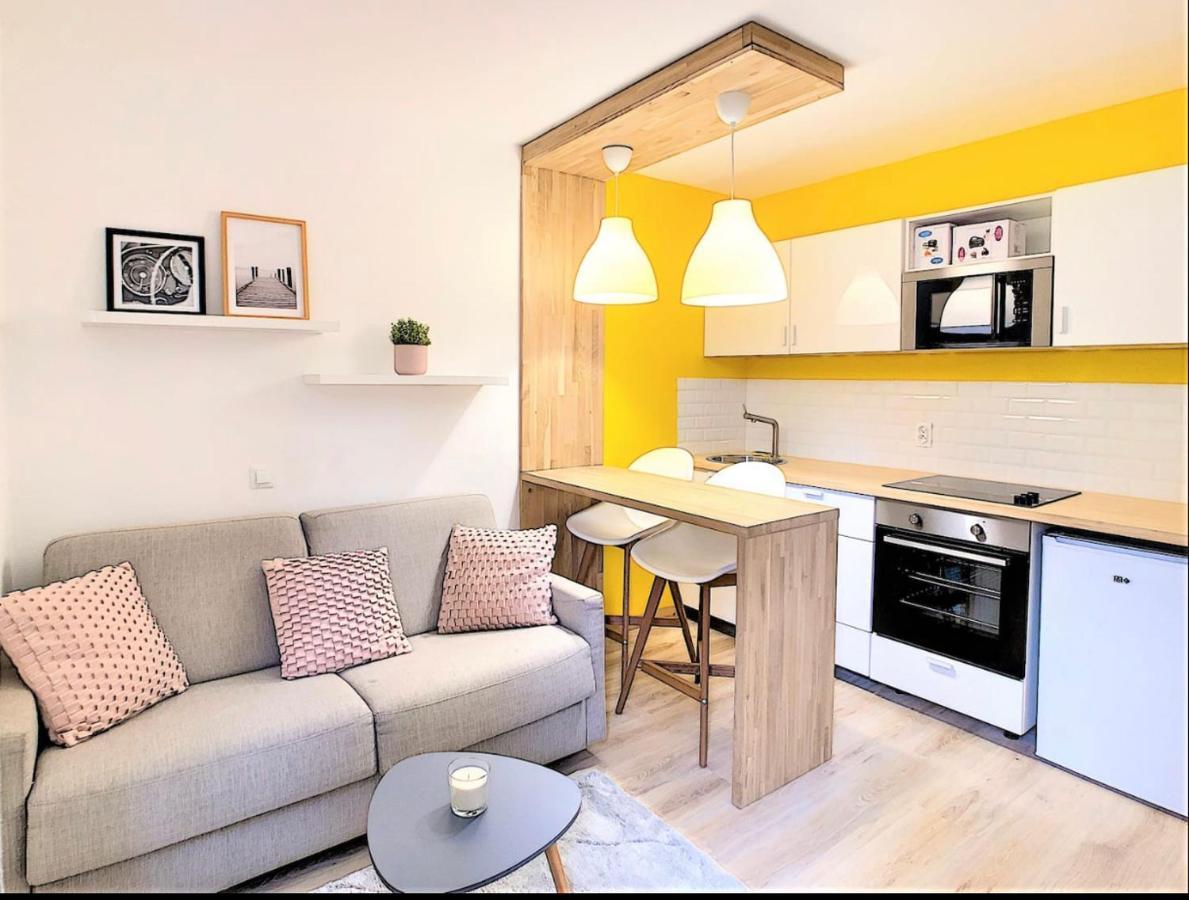 Centre Saint-Gervais Studio Jaune Moderne Proche Telecabine 2 Pers Exteriér fotografie